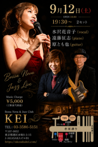 2026/9/12 Live＠赤坂 Kei