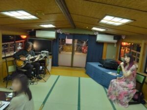 2026年4月5日 水沢花音子(vo)＆杉山泰史(gt) Duo＠屋形船『石川丸』